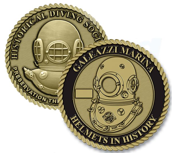 Galeazzi Marina Helmets in History Challenge Coin (Series Set # 1)