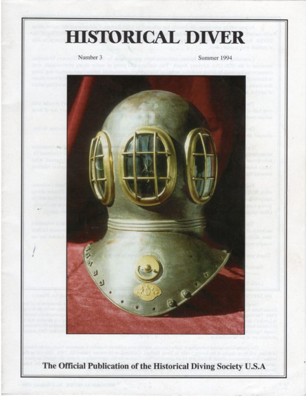 Back Issue: Journal of Diving History #003