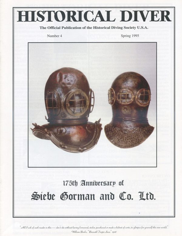 Back Issue: Journal of Diving History #004