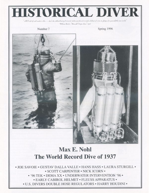 Back Issue: Journal of Diving History #007