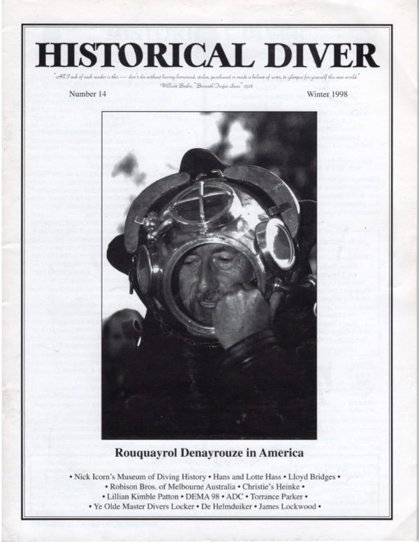 Back Issue: Journal of Diving History #014