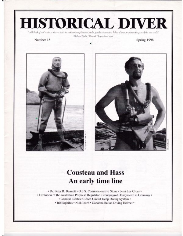 Back Issue: Journal of Diving History #015