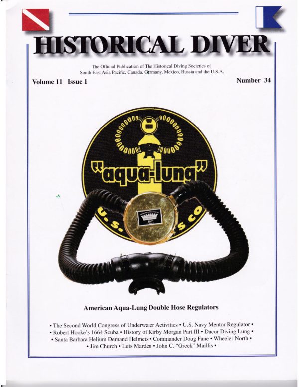 Back Issue: Journal of Diving History #034