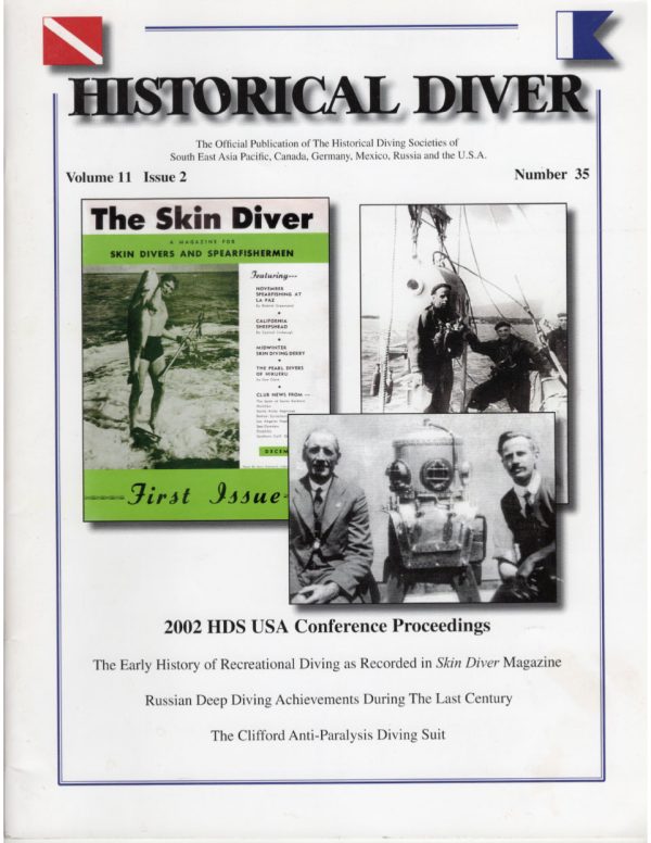 Back Issue: Journal of Diving History #035