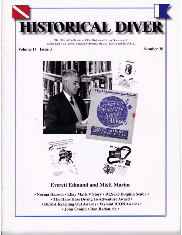 Back Issue: Journal of Diving History #036